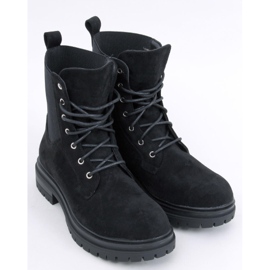 Bottines à lacets Vecna ​​Noir le noir 4