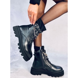 Bottes militaires par Steve Black noir 2