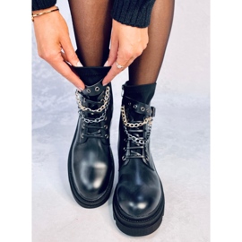 Bottes militaires par Steve Black noir 1
