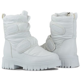 Bottes de neige chaudes pour femmes avec fermeture scratch Laila blanche 1 Bottes de neige chaudes pour femmes avec fermeture scratch Laila blanche 1