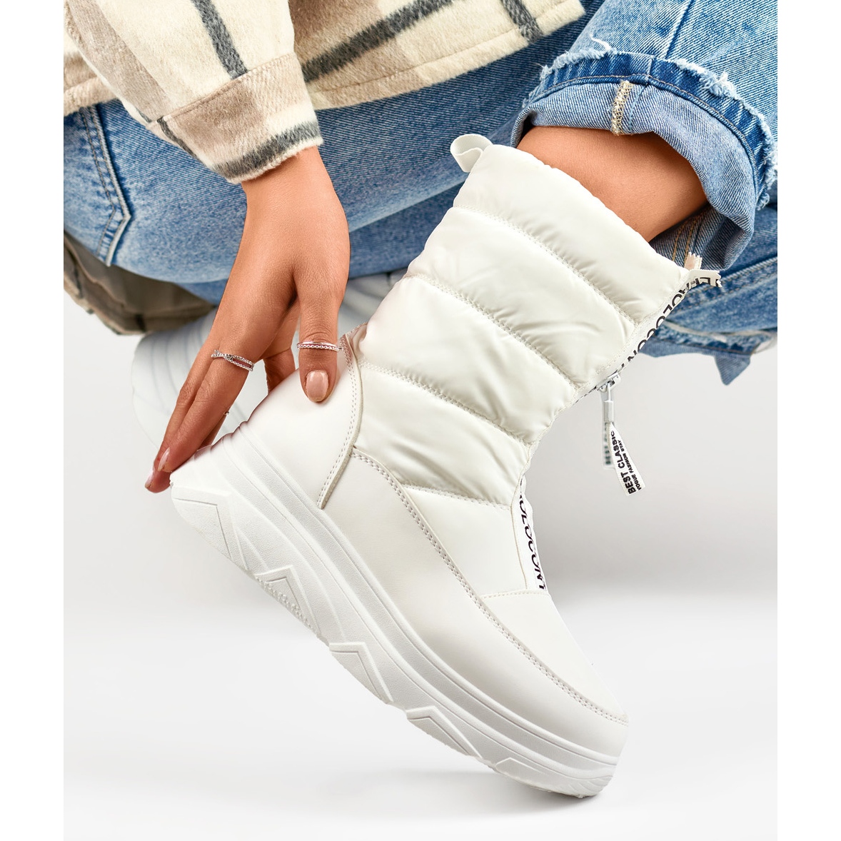 Bottines top sport femme