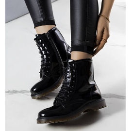BM Bottines vernies noires Rhys le noir 1 BM Bottines vernies noires Rhys le noir 1