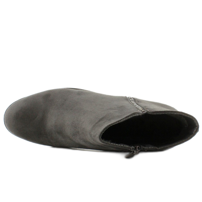 Bottines Chelsea en daim avec JK25 Pierres grises 2