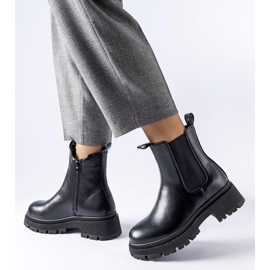 Bottes Olmedo classiques isolées noires le noir 2