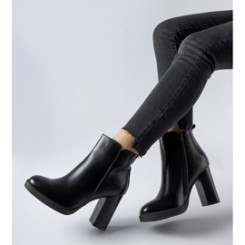 Inna Bottines isolées noires de Sambruson le noir 1