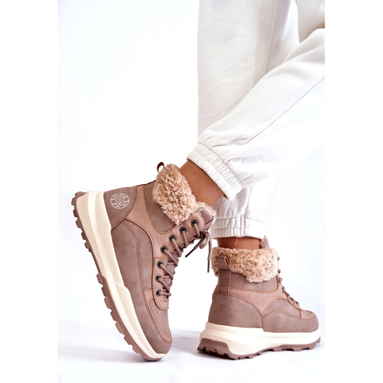 Bottes isolées pour femmes Lee Cooper LCJ-22-44-1363 Pink rose 4