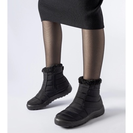 Bottes de neige isolées résistantes à l'eau Valparaiso noires 1