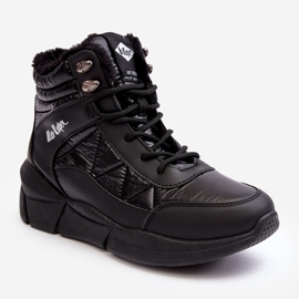 Bottes isolées pour femmes sur la plateforme Lee Cooper LCJ-23-44-1984 Noir 1