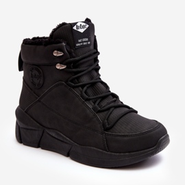 Bottes isolées pour femmes sur la plateforme Lee Cooper LCJ-23-44-1979L Noir le noir 1