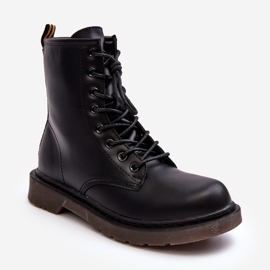 Bottines Trappeur Pour Femme Avec Fermeture Éclair Noir Mibrasa 1