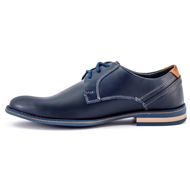 KOMODO Chaussures élégantes pour hommes 859 bleu marine 2 KOMODO Chaussures élégantes pour hommes 859 bleu marine 2