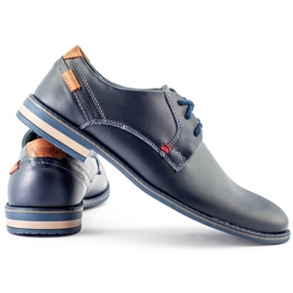 KOMODO Chaussures élégantes pour hommes 859 bleu marine 4 KOMODO Chaussures élégantes pour hommes 859 bleu marine 4