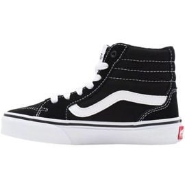 Chaussures Vans Yt Filmore Hi Jr VN0A5HZDIJU le noir 1