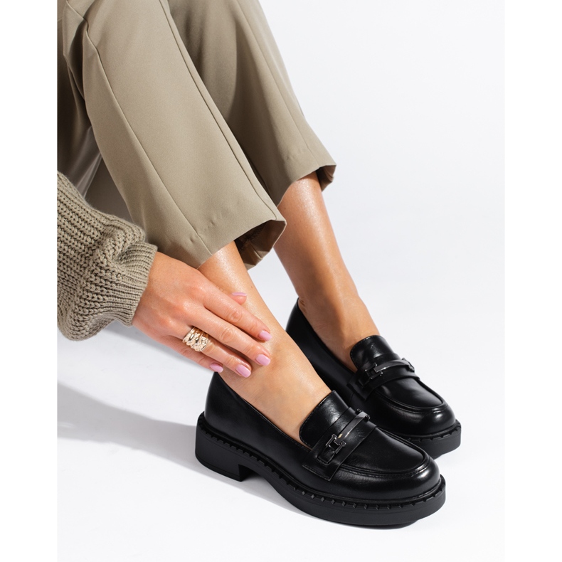 W. Potocki Chaussures élégantes noires pour femmes de Potocki 1