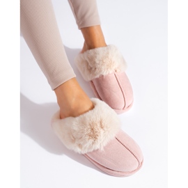 Chaussons femme roses Shelovet 1