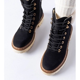 Bottes d'hiver isolées noires Bassano pour femme le noir 1