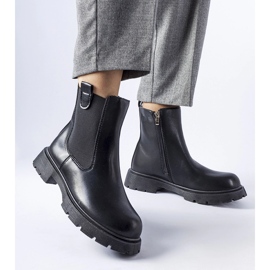 Bottines Giacinta classiques noires 1