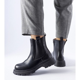 Bottines Giacinta classiques noires le noir 2