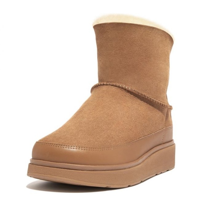 FitFlop GEN-FF Mini bottes en peau de mouton double face W GS6-A69 beige 1