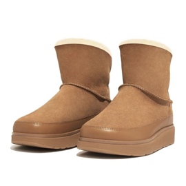 FitFlop GEN-FF Mini bottes en peau de mouton double face W GS6-A69 beige 2