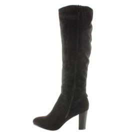 Escarpins à franges H615 Noir 1