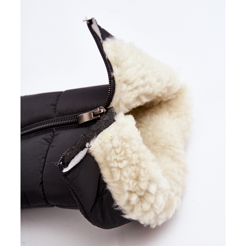 Bottes de neige isolées pour femmes Progress PROGJ-22-136 Noir 2