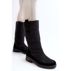 Bottes de neige isolées pour femmes Progress PROGJ-22-136 Noir le noir 6