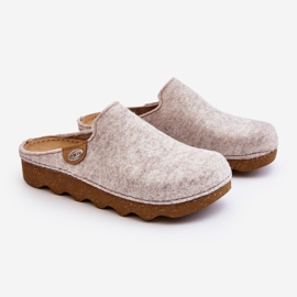 Accueil Chaussures Pantoufles préventives pour femmes Inblu DK000011 Beige 1