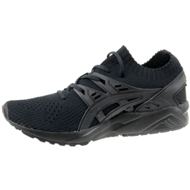 Asics Gel-Kayano Trainer Knit M H705N-9090 le noir 1 Asics Gel-Kayano Trainer Knit M H705N-9090 le noir 1