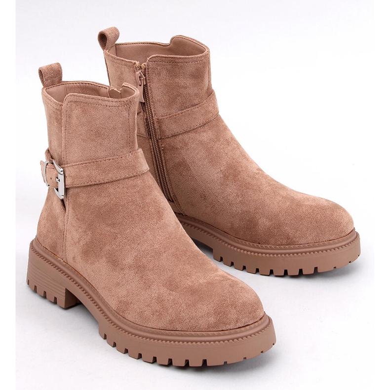 Bottines Chelsea Ortiz Camel beige 1