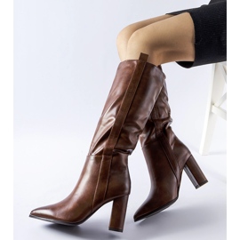 Bottines à enfiler Palma marron brun 1 Bottines à enfiler Palma marron brun 1