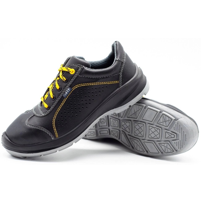 ŁUKPOL Chaussures de travail Techwork 1128P pour hommes, noires 3