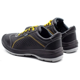 ŁUKPOL Chaussures de travail Techwork 1128P pour hommes, noires le noir 5 ŁUKPOL Chaussures de travail Techwork 1128P pour hommes, noires le noir 5