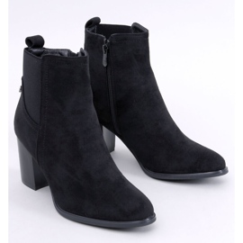 Bottines classiques à talons hauts Rosey Black le noir 1