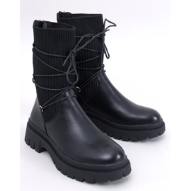 Willet Bottines chaussettes noires le noir 1