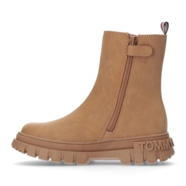 Bottines Tommy Hilfiger Bootie Cognac W T3A5-33059-0315582-582 brun 2