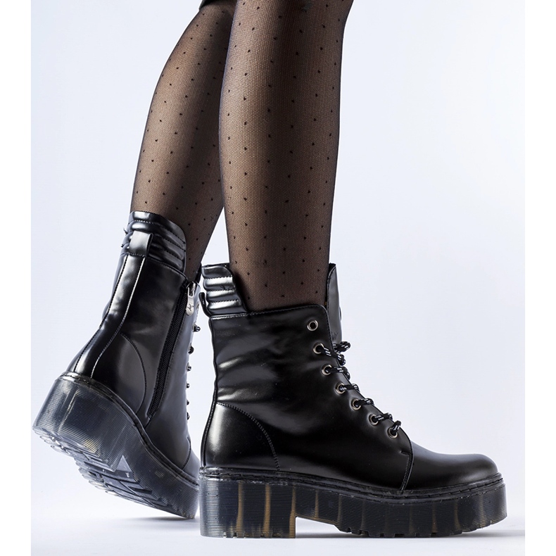 Bottines Aldino classiques isolées noires 1