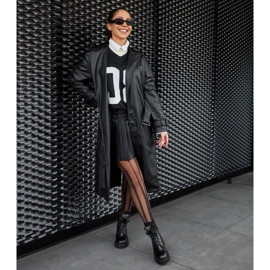 Bottes isolées en cuir noir Karino 1