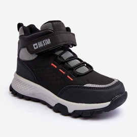 Bottes pour enfants en mousse à mémoire de forme noir Big Star KK374121 le noir 1