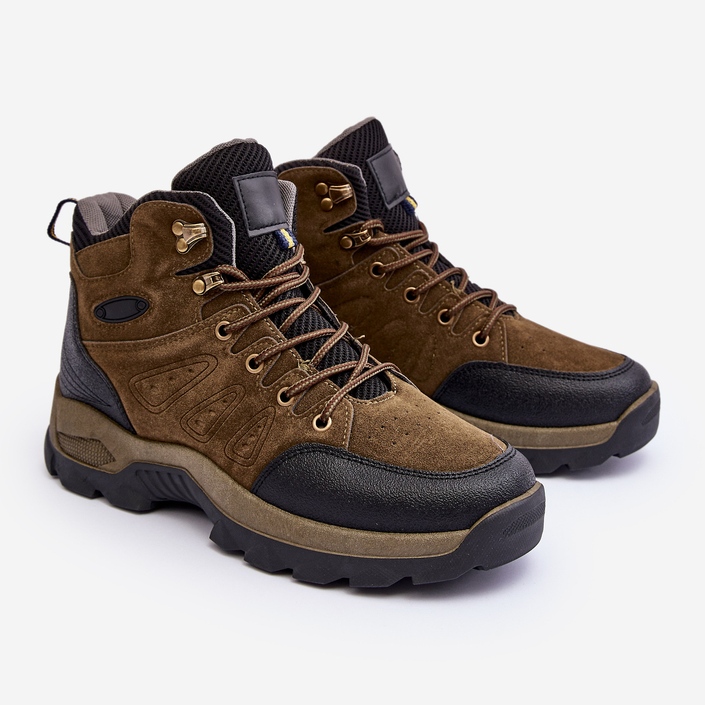 Chaussures de Randonnée Homme Trappers Vert Foncé Fontanoe 2