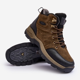 Chaussures de Randonnée Homme Trappers Vert Foncé Fontanoe 4