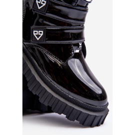 FR1 Bottines fille laquées et isolées, Noir Rilina le noir 1 FR1 Bottines fille laquées et isolées, Noir Rilina le noir 1