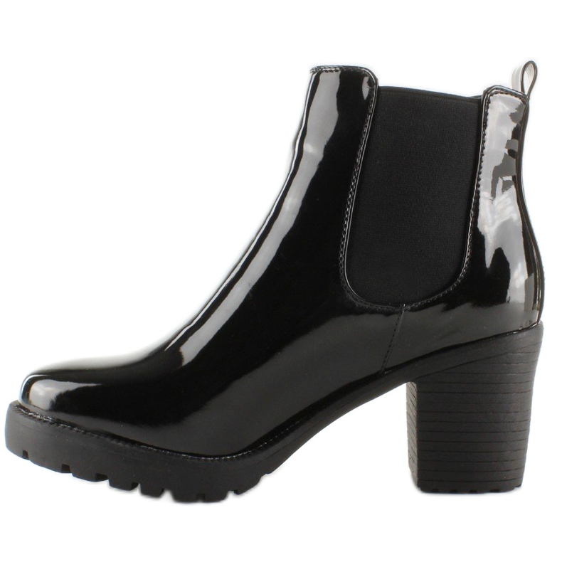 Vagabonds laqués KA-782P-3 Noir 1