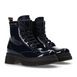 Tommy Hilfiger Bottine à lacets Bleu W T4A5-33040-0775800-800 noir 1