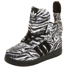 Chaussures adidas Originals Jeremy Scott Zebra I G95762 blanc 1