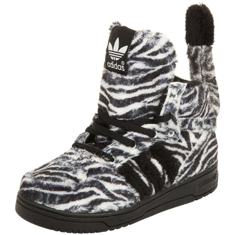 Chaussures adidas Originals Jeremy Scott Zebra I G95762 blanche 1