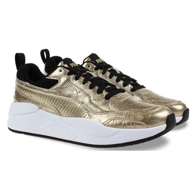 Puma X-Ray 2 Square Metallic W chaussures 382510 02 d'or 1