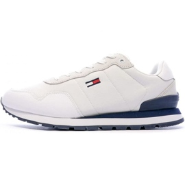 Tommy Hilfiger Chaussures Tommy Jeans Mix Runner M EM0EM00578-YBR blanche 1 Tommy Hilfiger Chaussures Tommy Jeans Mix Runner M EM0EM00578-YBR blanche 1