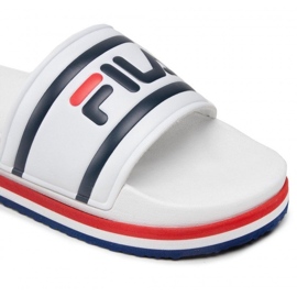 Fila Morro Bay Zeppa Wmn W 1010639.02P tongs blanche 6