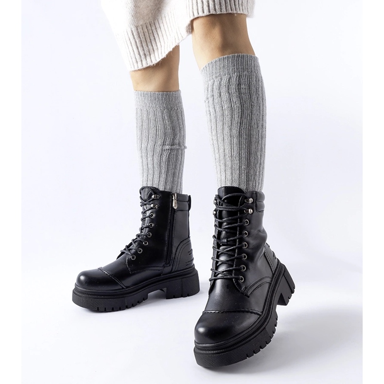 Inna Bottes Paimboeuf isolées noires le noir 1